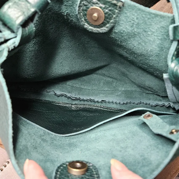 Portland Leather Goods Large Olivia Forrest Green - Picture 6 of 16